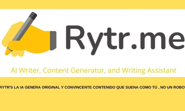 Rytr: Escritor de IA, Generador de Contenido y Asistente de Escritura