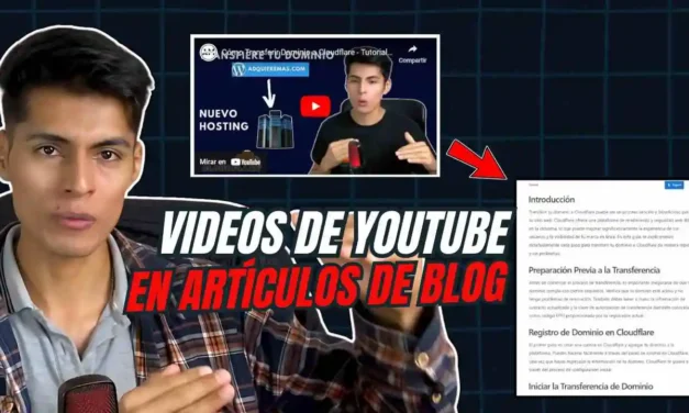 Convierte Videos de YouTube en Blogs con Video to Blog AI