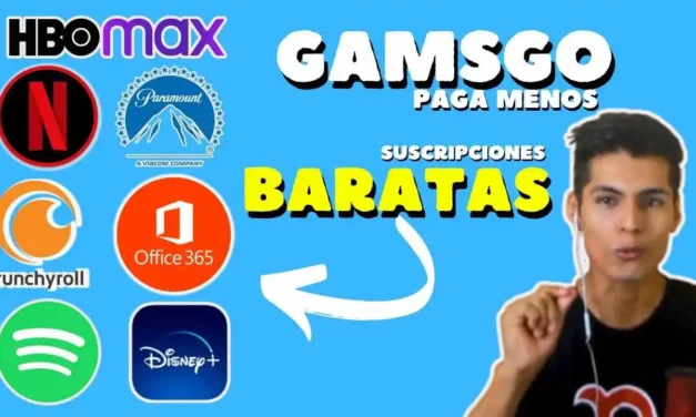 GamsGo: Ahorra en Netflix, Max, Disney+ y Más con Ofertas Exclusivas