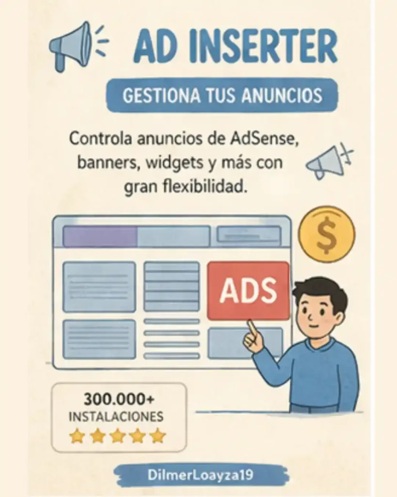 Gestiona anuncios y monetiza tu web.