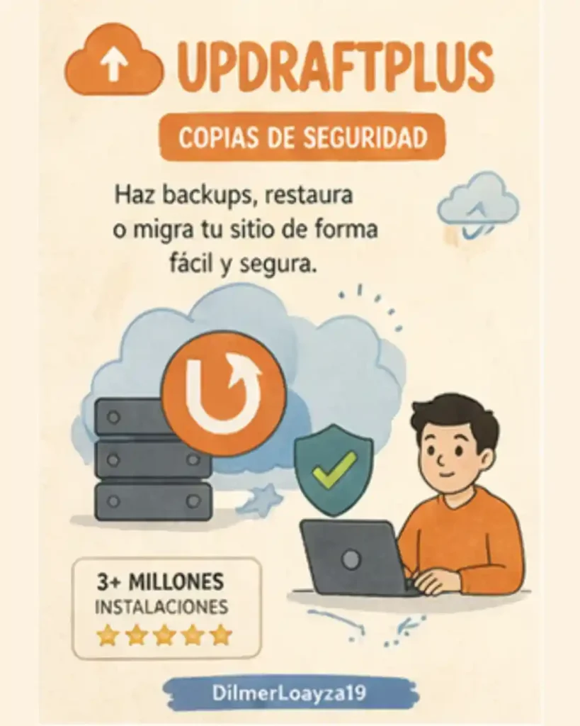 Haz copias de seguridad y protege tu información.
