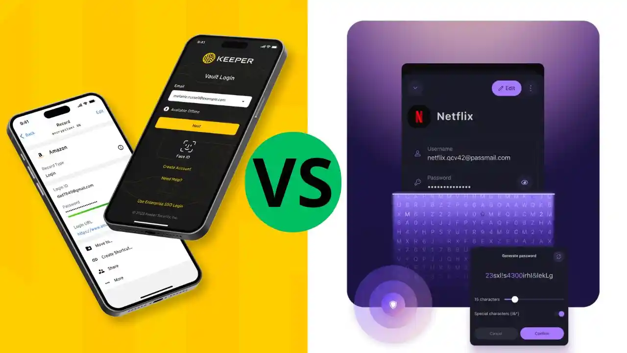 Keeper Security vs Proton Pass: ¿cuál es mejor en 2026?