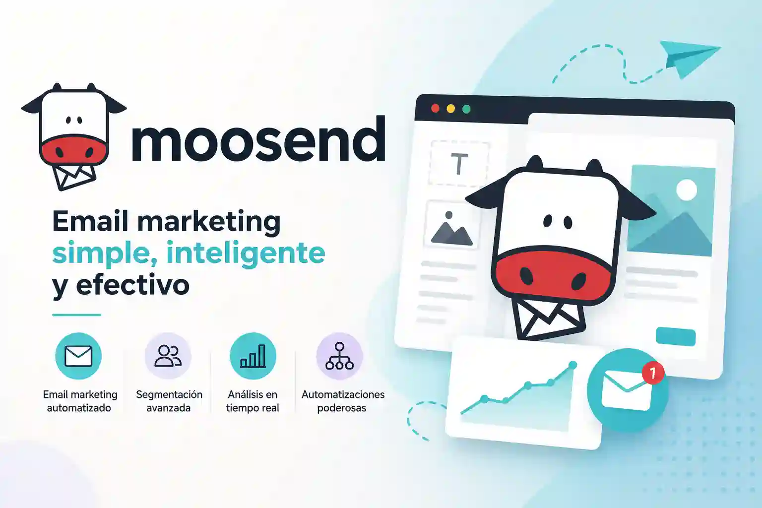 Moosend plataforma de email marketing y automatización